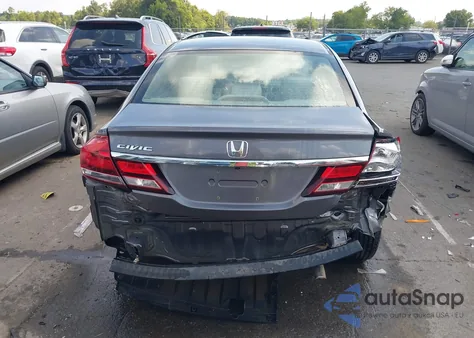 2015 Honda Civic Lx z USA, uszkodzony, nr VIN 19XFB2F5XFE061052